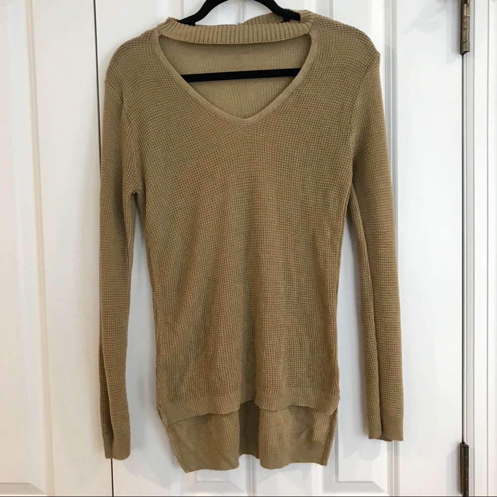 Cut Out Sweater